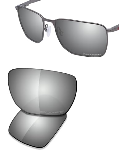 Image of SAUCER Premium Replacement Lenses & Rubber Kits for Oakley Ejector OO4142 | UV400 Protection, Anti-Scratch, Precise Fit