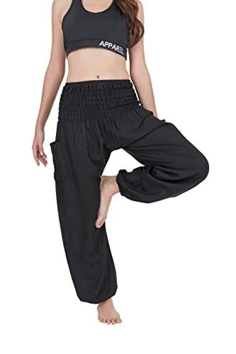 CHAINUPON Harem Pants Women Flowy Trouser Yoga Boho Hippie Clothes3