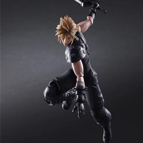 LICHOO Final Fantasy 7 Cloud Strife - Figura de acción de anime, modelo coleccionable, estatua, juguetes, figuras de PVC, adornos de escritorio