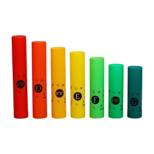 predolo Percussion Tube Set Musical Sound Tube for Classroom Children Birthday Gift