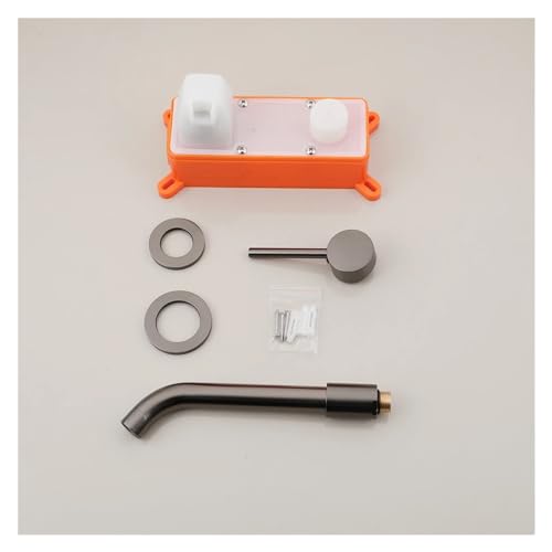 Grifo de lavabo monomando empotrado para regular temperatura con comodidad 5