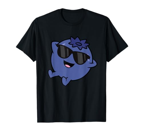 Cute Blueberry Fruit Relaxing Lazy Blueberry T-Shirt