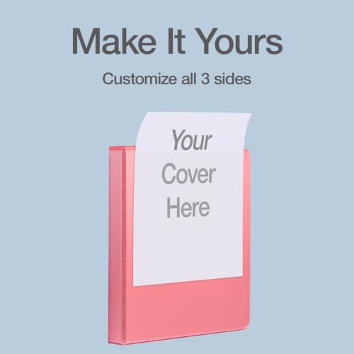 Image of Oxford 1 Inch 3 Ring Binders, 4 Pack, Assorted Colors, Holds 240 Sheets