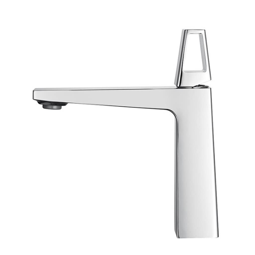 Robinet de lavabo noir mitigeur de salle de bain évier eau chaude et froide