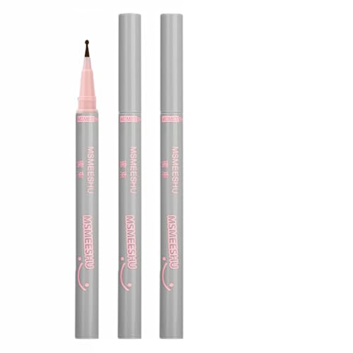 YUZNA Stylo pour nævus lacrymal, Anti-taches, Taches de rousseur, Tatouage, Freckles Pen, Henné, 3 pièces, Résistant à l'eau, Naturel, Longue Tenue, Outil Léger (3 couleurs)