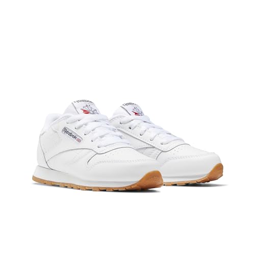 Reebok MU794-WHI-12 M US LITTLE KID Boy'S Classic Leather Fashion-Sneakers thumb #1