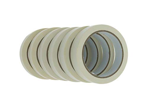 Image of HK Balloons Masking Tape for Carpenters & Painters 12 Roll of 24mm X 20Mtr (Pack of 12)