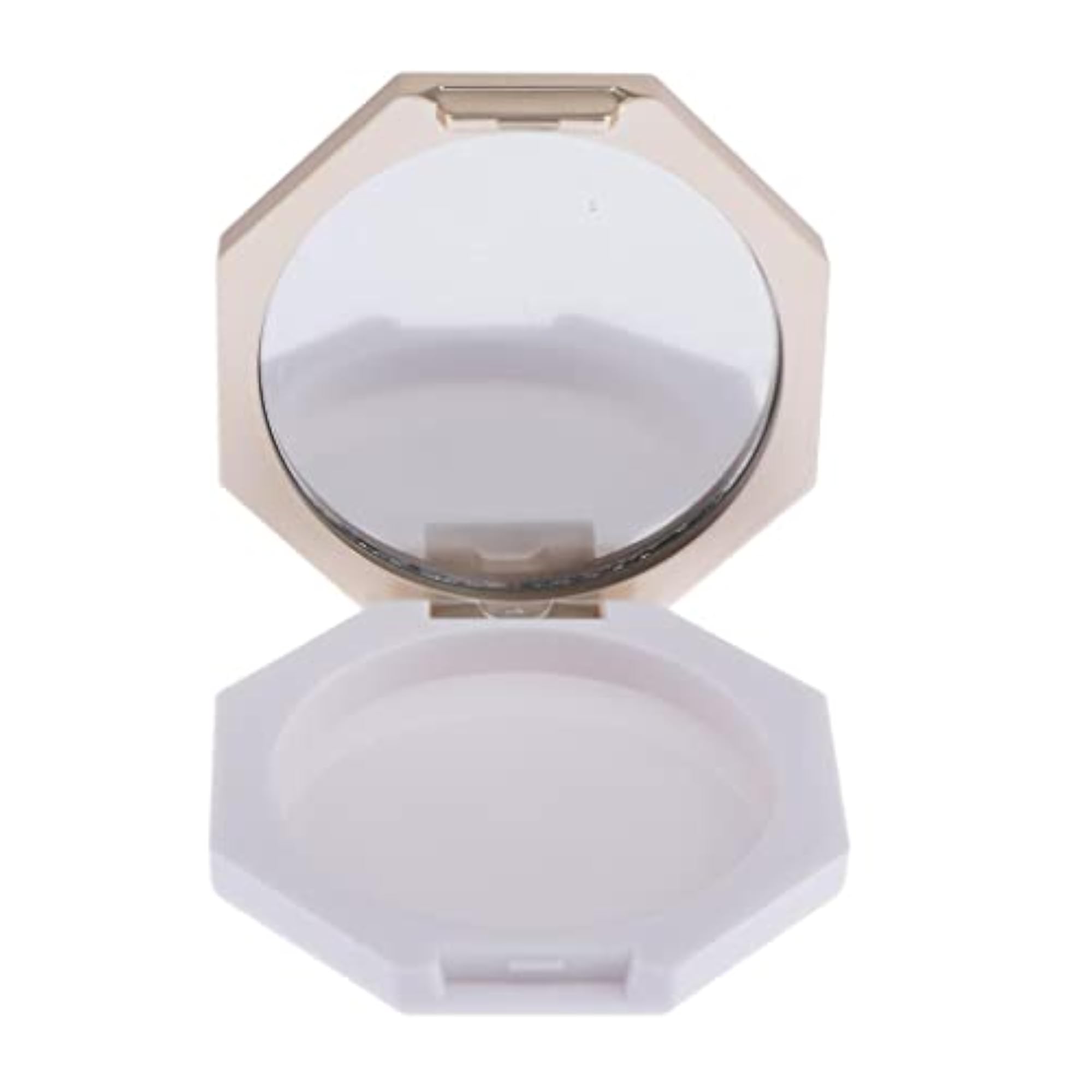 Plastic Empty Powder Case Box, Makeup Blusher Container