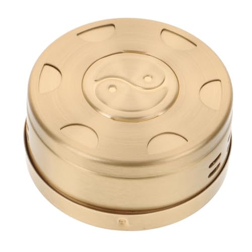 COLLBATH Smokeless Moxibustion Box Moxa Therapy Box Temperature Control Copper Lid for Moxibustion Therapy