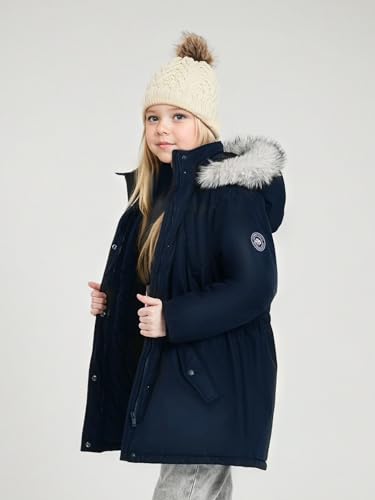 Manteau de ski fille chaud maoo garden pour la cour d'école et la montagne - 2