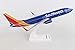 Skymarks Daron Southwest 737-800 1/130 New Livery Heart Model Kit Blue