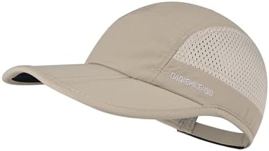GADIEMKENSD Mens Folding Outdoor Hat Long Brim UPF 50+ Sun Protection