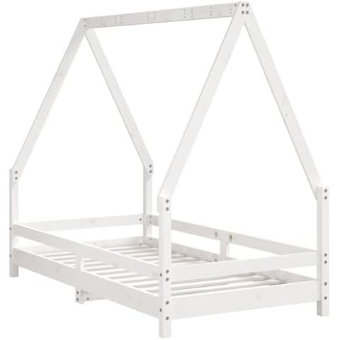 Cadre de lit enfant vidaXL 80x160 cm Cover