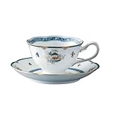 NARUMI(ナルミ) カップ ソーサー シャリラムーン 230cc レトロ モダン エレガント おしゃれ ティー コーヒー 兼用 プレゼント 日本製 ギフト箱入り 8661-20875J