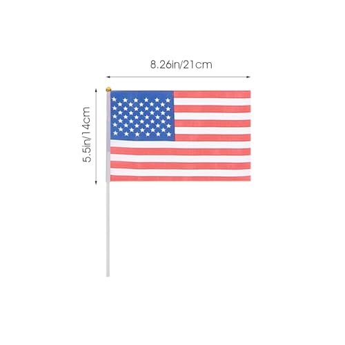 Garneck International World Stick Flag: 32PCS Hand Held Small National Flag Mini National Pennant Flags Banners On Stick Banners for Football Party Bar Street Decorations - Image 4