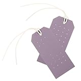 Uonlytech Soporte para Pendientes Doble Cara de Cuero Pu, Organizador Portátil para Exhibir Aretes, 2 Piezas Color Morado, Adecuado para Viaje y Almacenamiento de Joyas