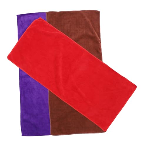 BUGUUYO 3 Piezas paño de Lavado de Coches Toallas de Gimnasio de Microfibra Toallas de baño plumeros para Limpieza Toallas de Limpieza de Coches Toallas secas para Autos Ropa de Microfibra