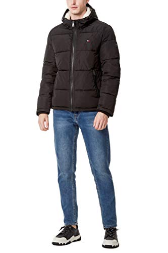 Image of Tommy Hilfiger Men's Classic Hooded Puffer Jacket (Standard and Big & Tall)