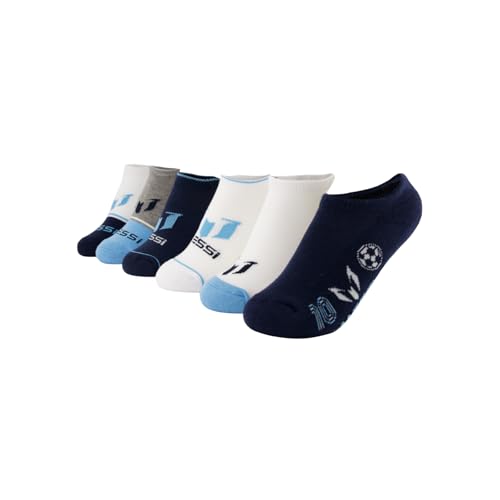 Boys' Lifestyle No-Show Socks, 6-Pack, Soft & Stretchy, Comfortable