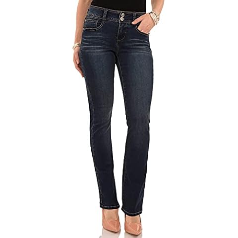 Angels Forever Young Women's Curvy Bootcut Jeans, Adriana, 10 Long Cover