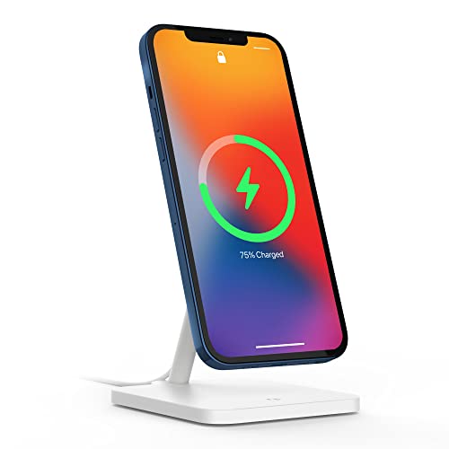 Twelve South Forte for iPhone | Modern Desktop Stand for MagSafe Charger and iPhone