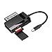 Universale 4 Slot USB3.0 Lettore di Schede di Memoria Supporta TF MS Trasferimento Veloce Velocità ABS Lettore di Schede Portatile Per PC/Laptop immagine