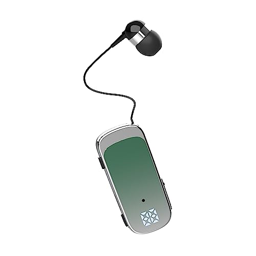 Casque sans fil rétractable Bluetooth V5.2 avec micro mains libres