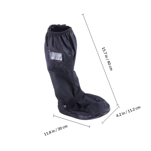 Cubrebotes Impermeables Gruesos POPETPOP Negro Talla L miniatura 2