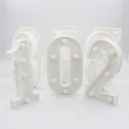 Image of H:7.88 inches Light Up Numbers 13 Sign for Party Decor, 13th Birthday Decorations for Girls, 13th Birthday Centerpieces Table Decorations for Boys