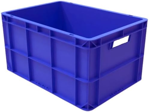 SINGHAL Multipurpose Heavy Duty Blue Portable Plastic Crate 40x30x22 CM ...