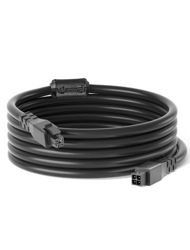 39.37in 4Pin ACE Pro Extension Cable for Anycubic Kobra 3 Combo/Kobra 3 MAX/Kobra S1 Combo 3D Printer, 22AWG Copper Core Extension Jumper Cord 1M with Magnetic Ring