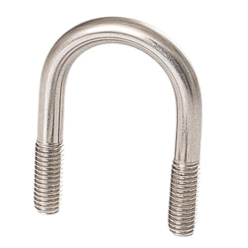 �������ی^U�{���g�A 304 Stainless Steel M16 U-Bolts For Pipe Clamping And Support (48-630mm)(M16*102)
