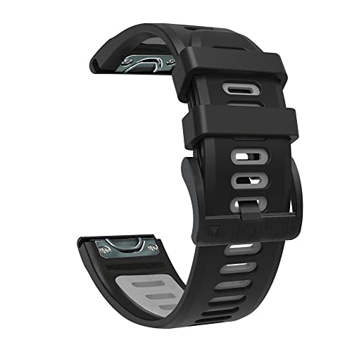 Bracelet silicone Garmin Fenix 7 6 5 Forerunner 945 22mm agate