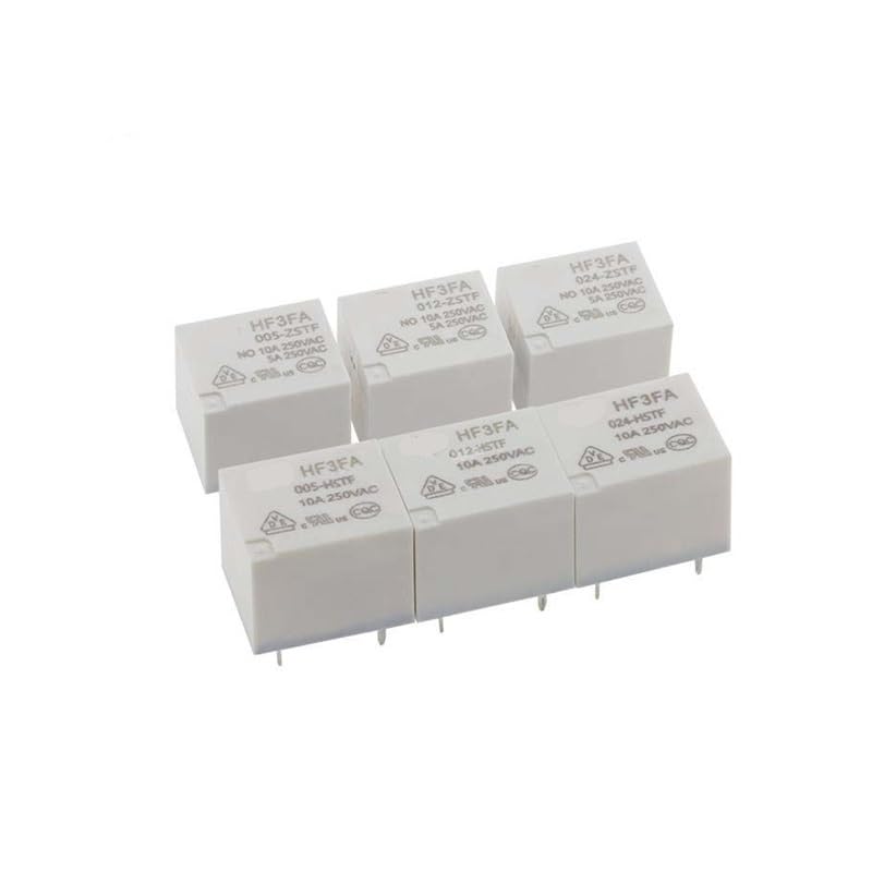 POWTAXBJGD 10PCS Relay HF3FA-005 012 024-HSTF ZSTF(HF3FA-012-HSTF 4PIN)