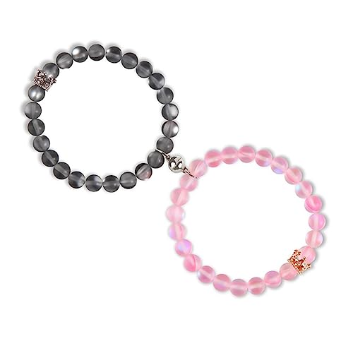 Bracelet couronne en pierre naturelle fait main | Bijou de yoga d'exception