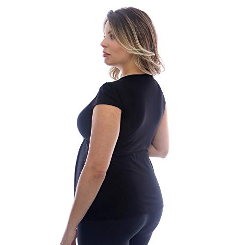 Bata Daniela Manga Curta - Preto M