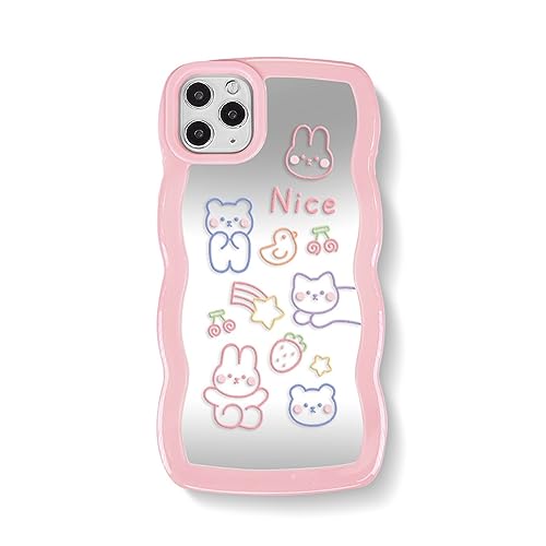 YJKJHAIG Estuche De Teléfono con Espejo para iPhone 14 Pro MAX 13 12 Pro MAX 11 Estuche De Teléfono De Moda (Color : 1, Size : For iPhone XR)