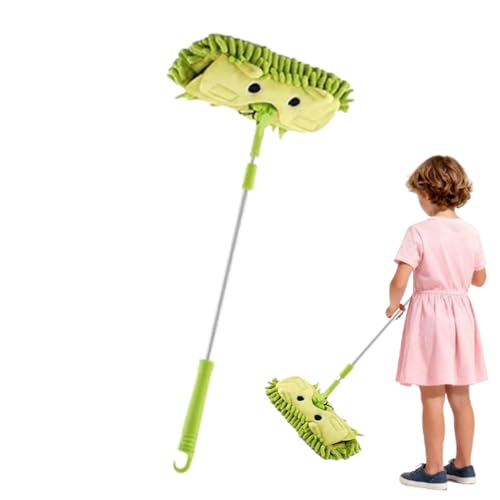 Herramienta de Limpieza para niños pequeños, 21,6 x 10,9 cm, Escoba interactiva, Cepillo de Aprendizaje Giratorio, Desarrollo de competencias, Responsabilidad para niños pequeños, Infancia