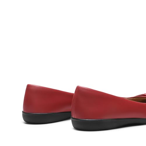 Image of DREAM PAIRS Women's Ballet Flats, Comfortable Round Toe Slip on Dressy Work Office Shoes with Arch Support