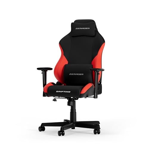 DXRacer DRIFTING L Noir & Rouge EPU Cuir L'original du Chaise Gaming