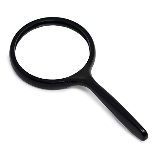 Zest 4 Toyz Magnifying Glass for Reading/Map, Double Glass 7...