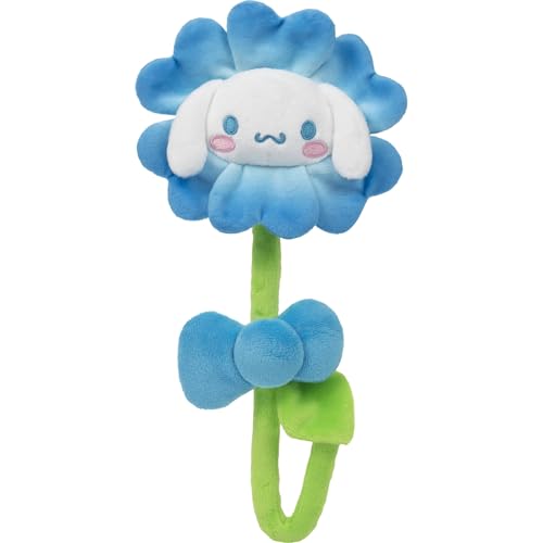 Hello Kitty® and Friends 14-inch Plush Flower 2 Pack - Hello Kitty® & Cinnamoroll™ with Bendable Stems - Giftable Packaging - Officially Licensed - Ages 6+ - image 4