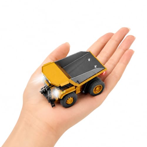 Image of Magicwand R /c Rechargeable Miniature Pocket Dumper Truck with Led Lights【Pack of 1】