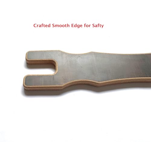 Image of XSOURCE Wood Thottil Kambu for New Born Baby, Wooden Thottil Palagai, Wooden Baby Thottil Kattai, Cradle Stick Wood, Thottil Kayaru, Swing Stick 52 cm