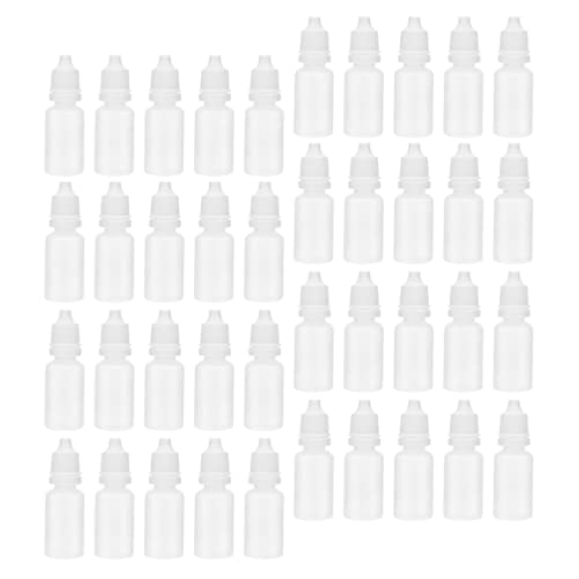 60pcs Multi-use Dropper Bottles Transparent Eye Dropper Vials
