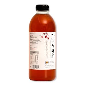 GANAM Fermentierter Pflaumenextrakt (Maesil-cheong) 1 kg | Natürlich fermentiert & hygienisch verarbeitet, 1er