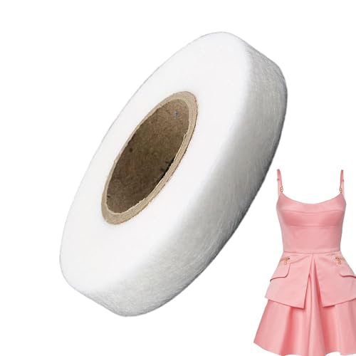 cinta de tela para dobladillo - cinta adhesiva para pantalones,Iron en la cinta de acortamiento de pantalones | Accesorios de pegamento de doble cara lavables fusibles para jeans, cortinas de encaje