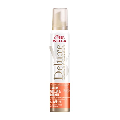 WELLA Deluxe Schaumfestiger Wellen und Locken stark 200 ml