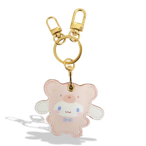 Image of Sonix x Sanrio Keychain Case Compatible with Apple AirTag | Protective Cover Keychain | Cinnamoroll Latte Bears