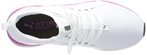 Image of Puma Women's Softride Sophia Running Shoe, Puma White Deep Orchid, 9